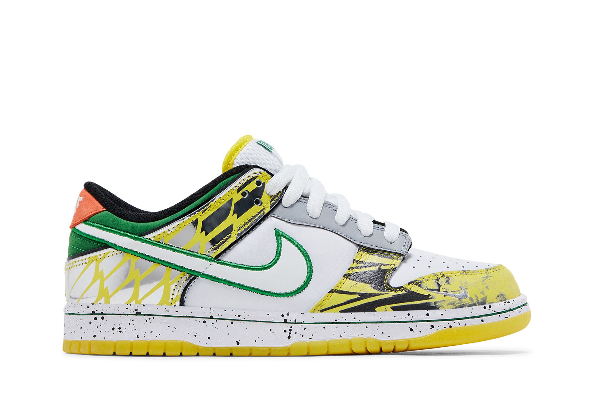 Size 12.0 Dunk Low 'What the Duck - University of Oregon Away' PE