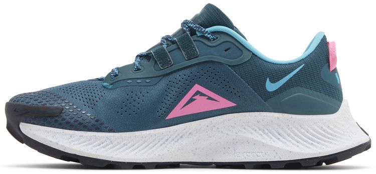 Nike Wmns Pegasus Trail 3 Dark Teal Green Pink Glow