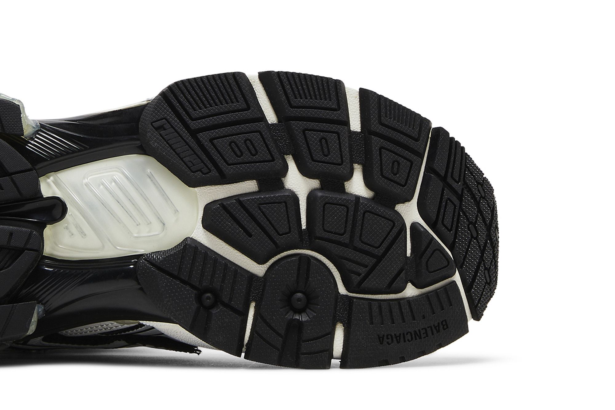 ジャイジャイ　白2黒2 Sneakers WAG1050125A White - Black 'Runner' high