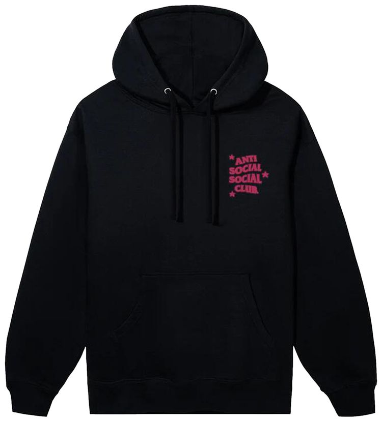Anti Social Social Club Its All A Blur Hoodie Black