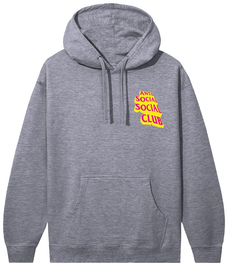 Anti Social Social Club Low Heat Hoodie Gunmetal Heather