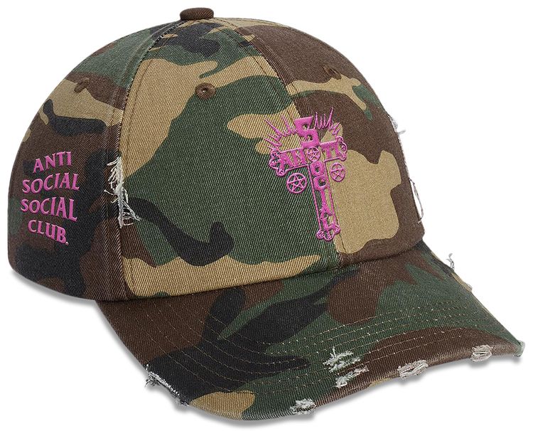 Anti Social Social Club Inferno Hat Camo
