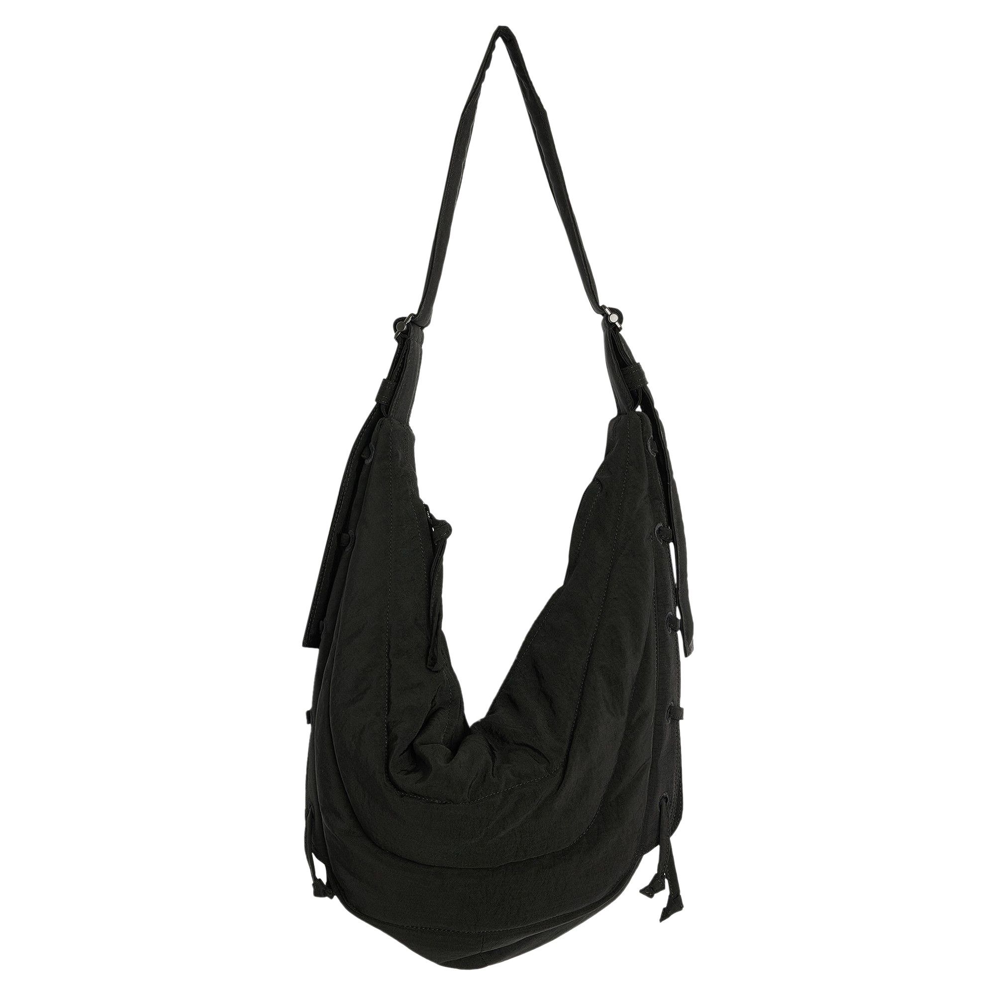 バッグ LEMAIRE Medium Soft Game Bag BLACK LEMAIRE Black Medium Soft Game Bag Lemaire