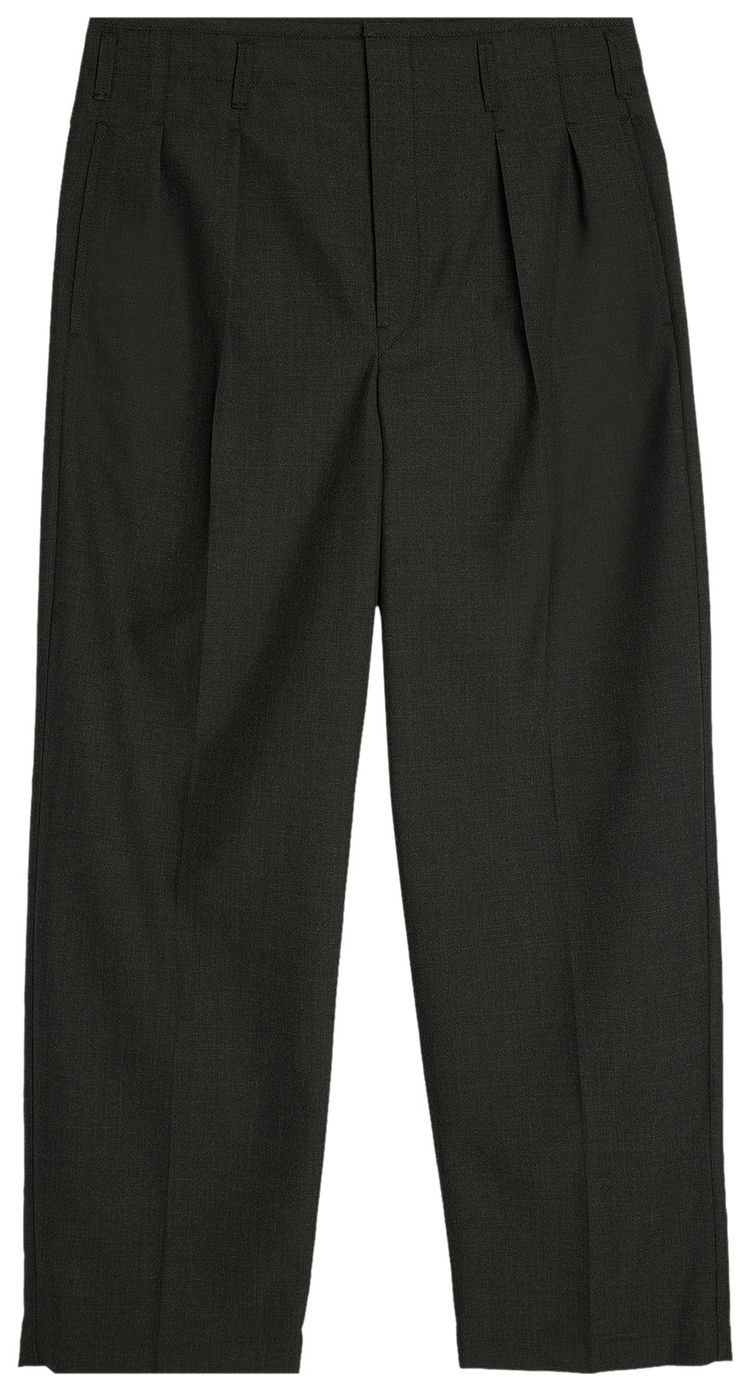 Lemaire Pleated Pants Caviar