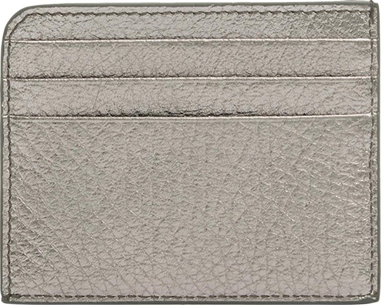 Maison Margiela Card Holder Metallic Grey