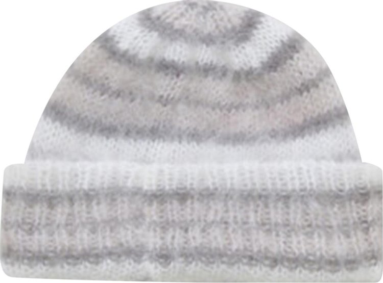 Marni Striped Beanie Grey