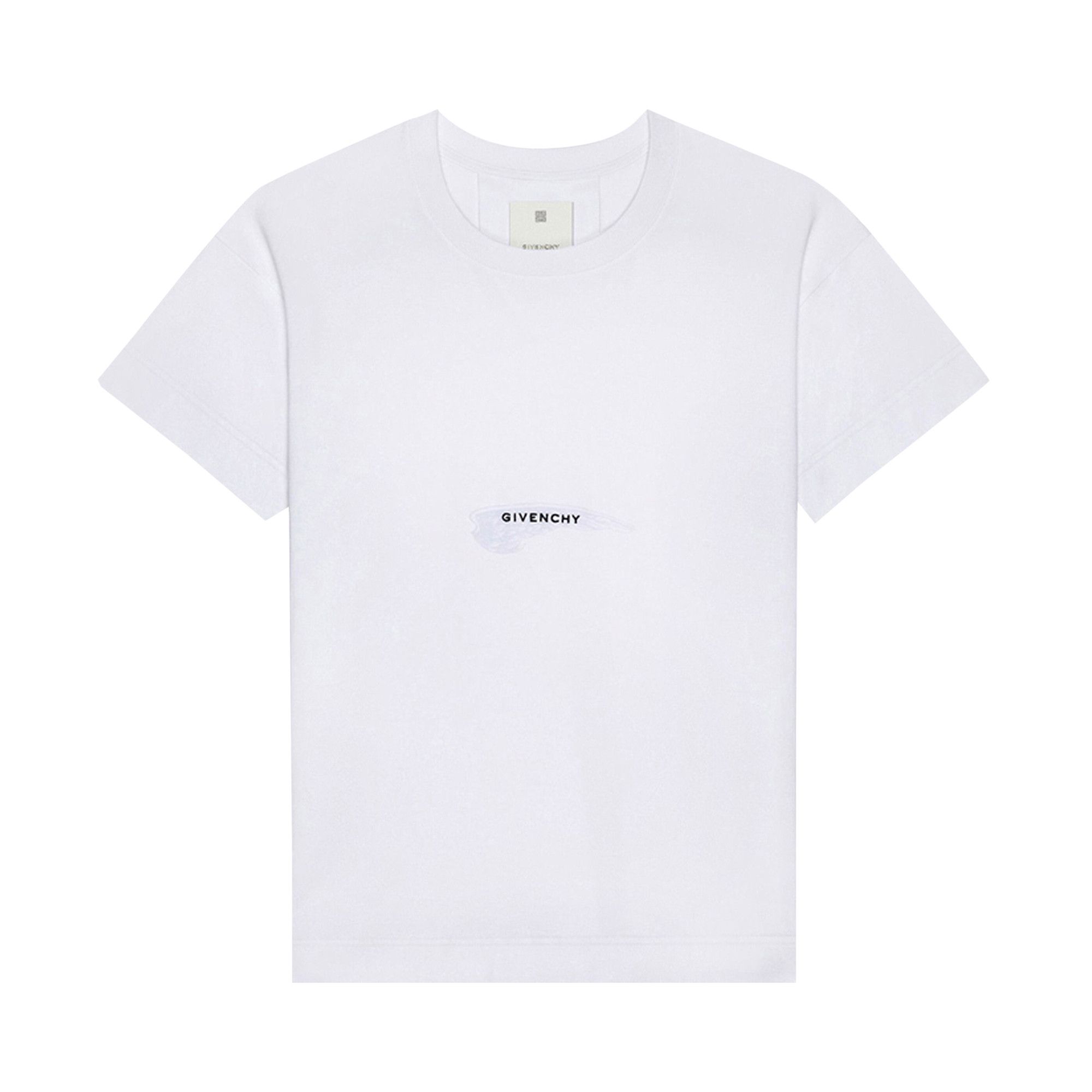 Buy Givenchy Printed Wings Tee White BM71JA3YN1 100 GOAT CA