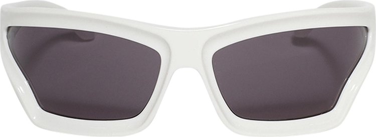 Loewe Arch Mask Sunglasses IvorySmoke