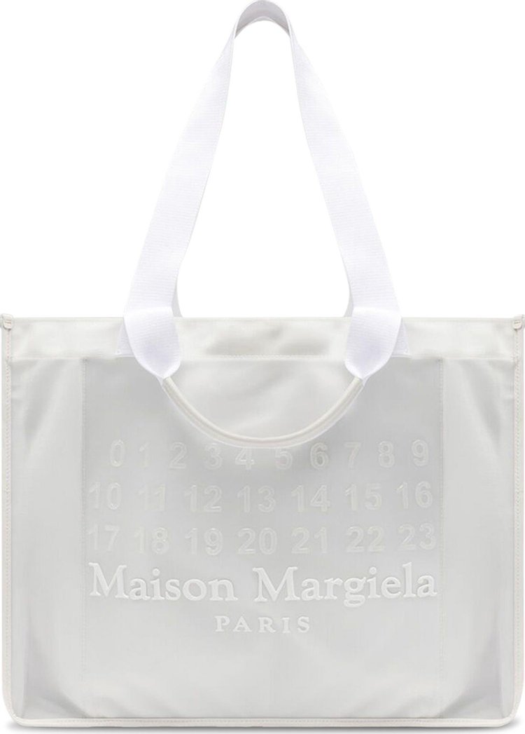 Maison Margiela Large Cabas Shopping Bag WhiteWhite