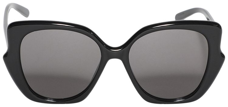 Loewe Butterfly Frame Sunglasses Shiny BlackSmoke