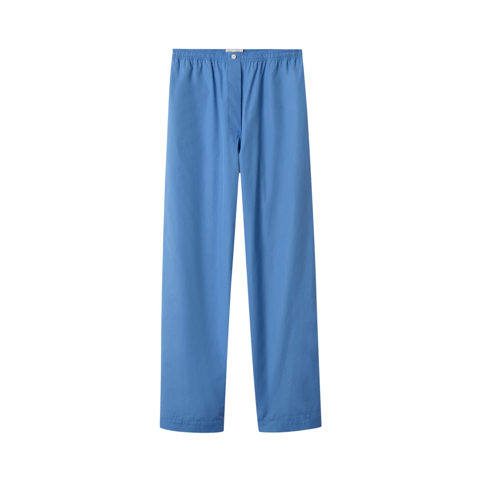 Buy Miu Miu Poplin Pajama Pants 'Sapphire Blue' - MP1829