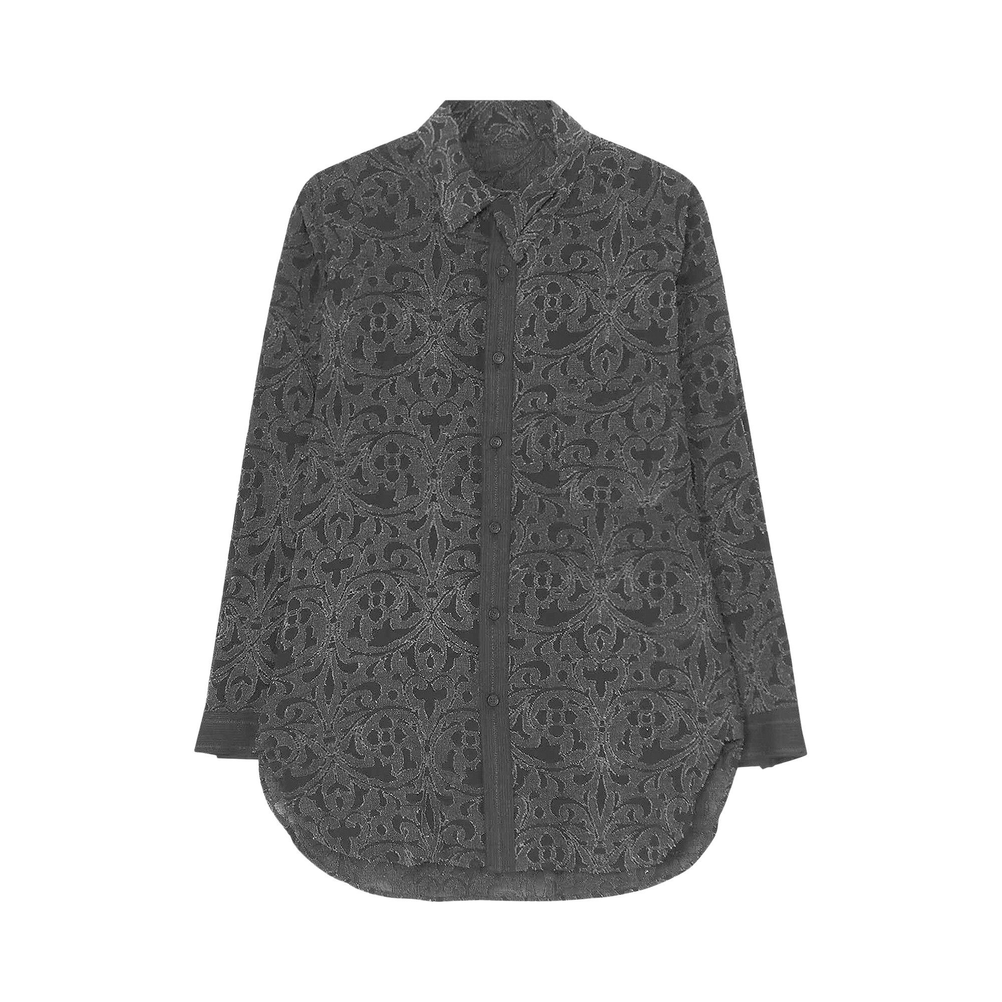 Buy Yohji Yamamoto Pour Homme Ashymmetric Notch Collar Shirt
