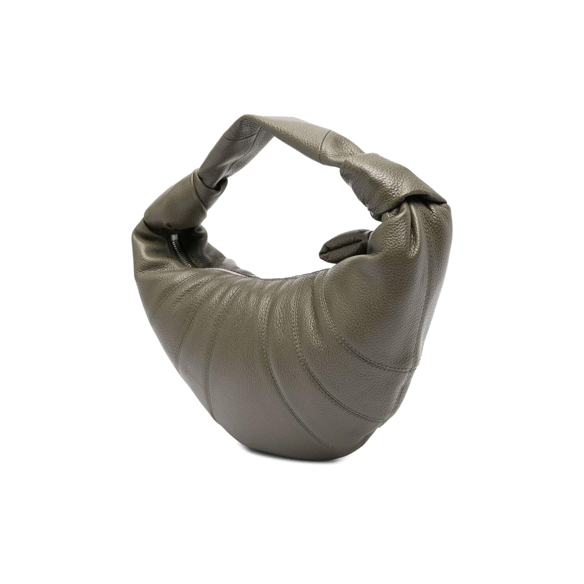 Buy Lemaire Mini Fortune Croissant Bag 'Dark Moss' - BG0125