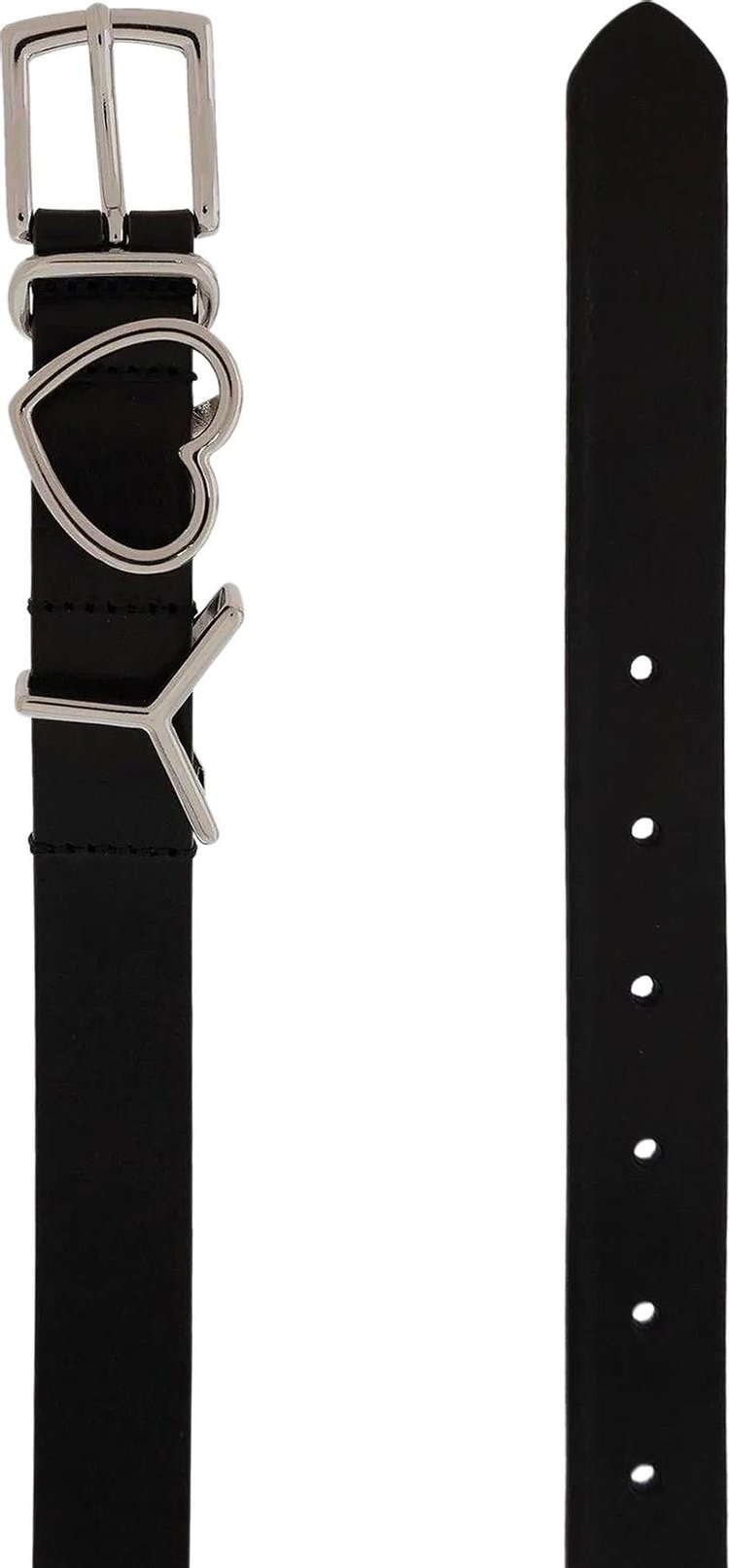 YProject Heart Belt Black