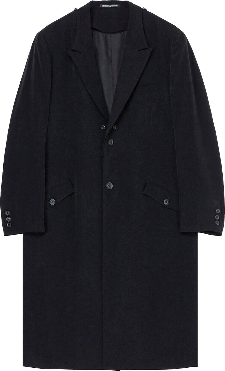 Yohji Yamamoto Pour Homme Ta Tuxedo Lapel Jacket Black