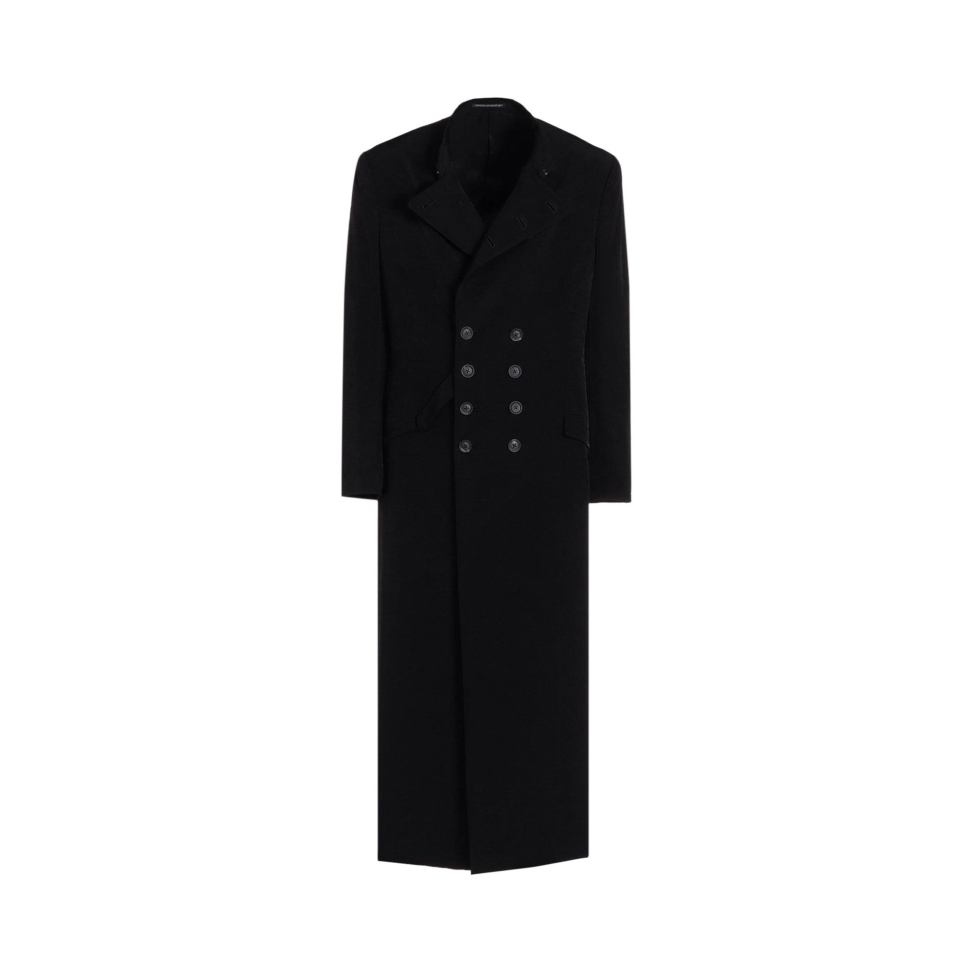 Buy Yohji Yamamoto Pour Homme I-Belt Long Jacket 'Black' - HO J20 500 1 |  GOAT