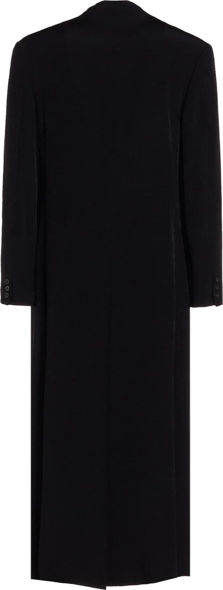 Yohji Yamamoto Pour Homme I Belt Long Jacket Black