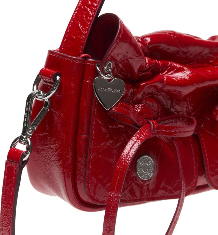 Acne Studios Multipocket Micro Bag Red