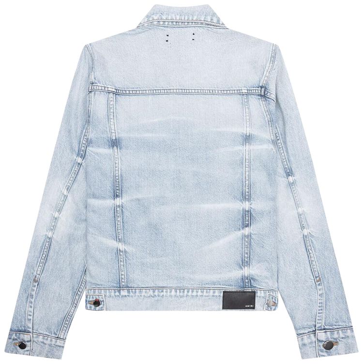 Amiri Japanese Selvedge Trucker Perfect Indigo
