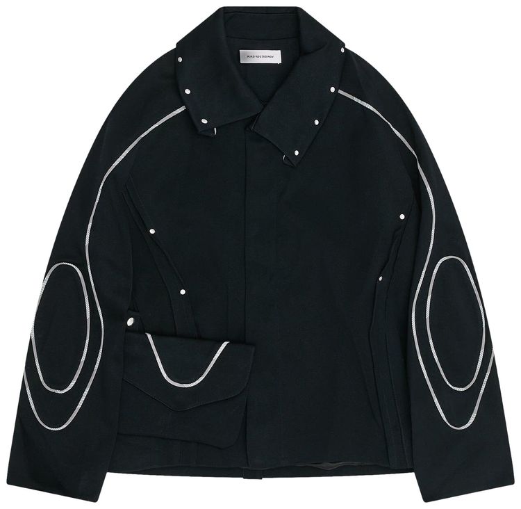 Kiko Kostadinov Chalice Jacket Raven Black
