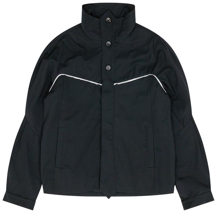 Kiko Kostadinov Ohne K Dart Jacket Crow Black