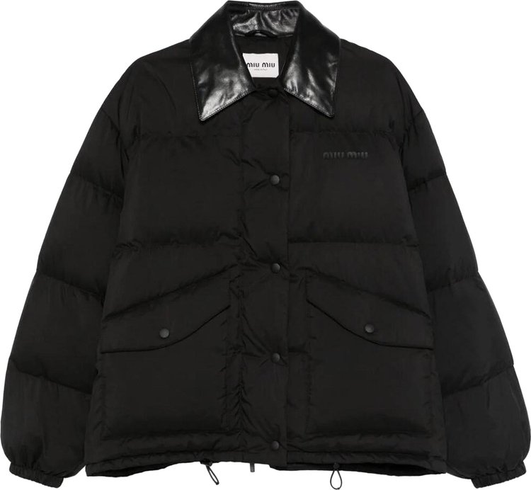 Miu Miu Down Jacket Black