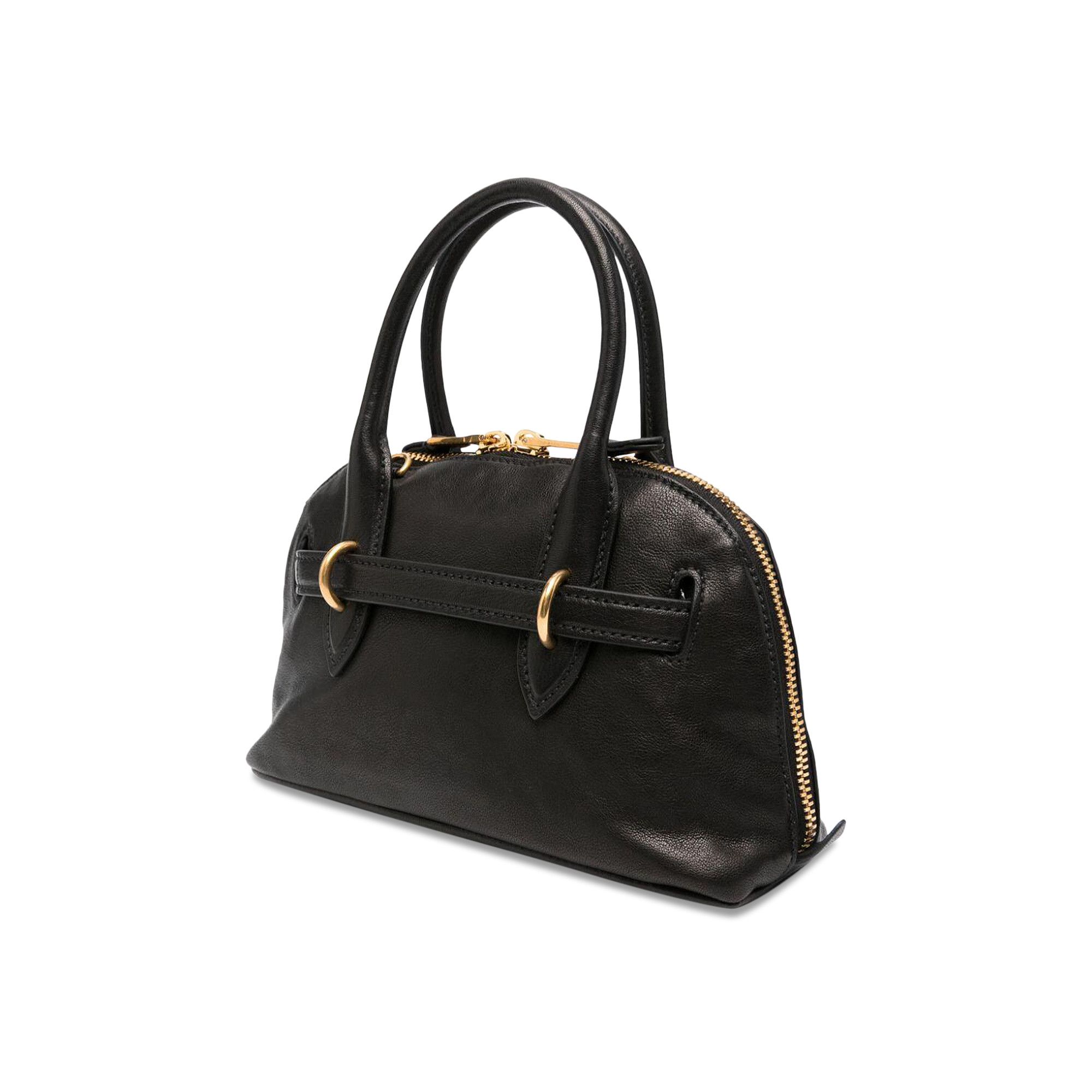 Buy Miu Miu Aventure Nappa Leather Top Handle Bag 'Black