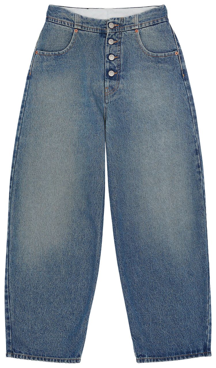 MM6 Maison Margiela 5 Pockets Pants Light Blue