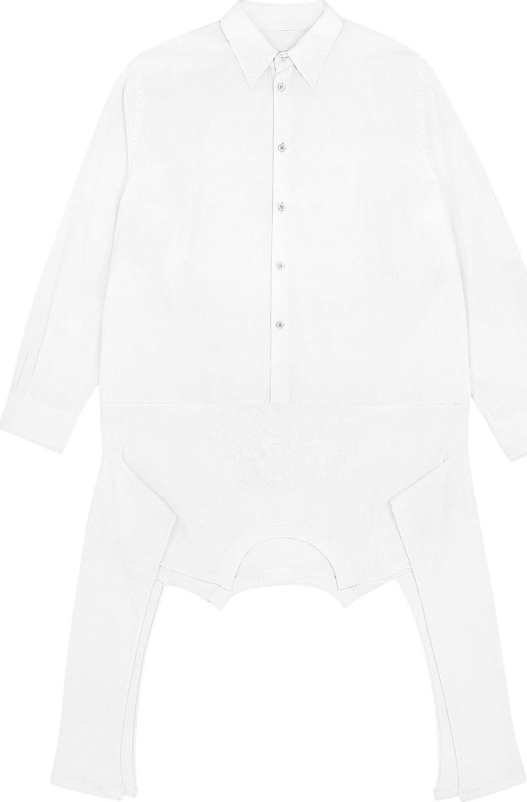 MM6 Maison Margiela Basic Dress White