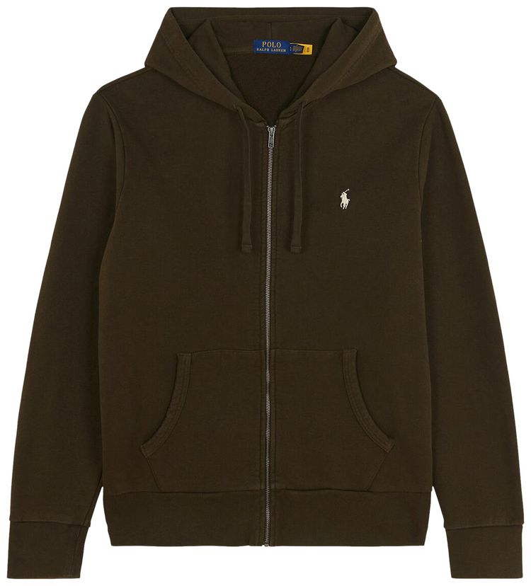 Polo Ralph Lauren Ziphood Long Sleeve Sweatshirt Dark Loden