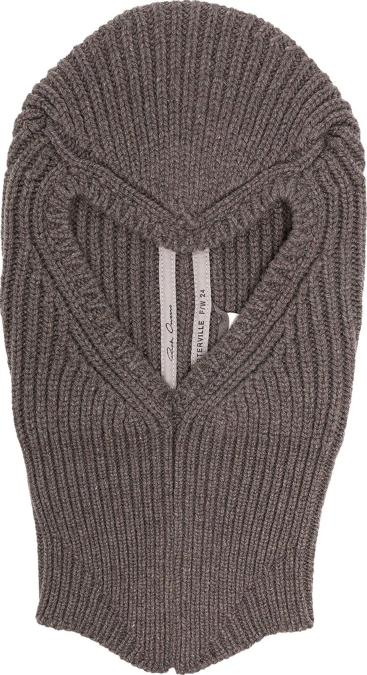 Rick Owens Wool Balaclava Dust