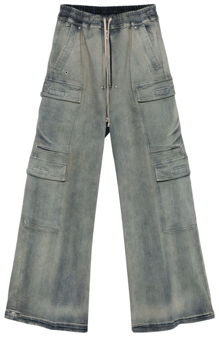 Rick Owens DRKSHDW Double Cargo Pants Sky