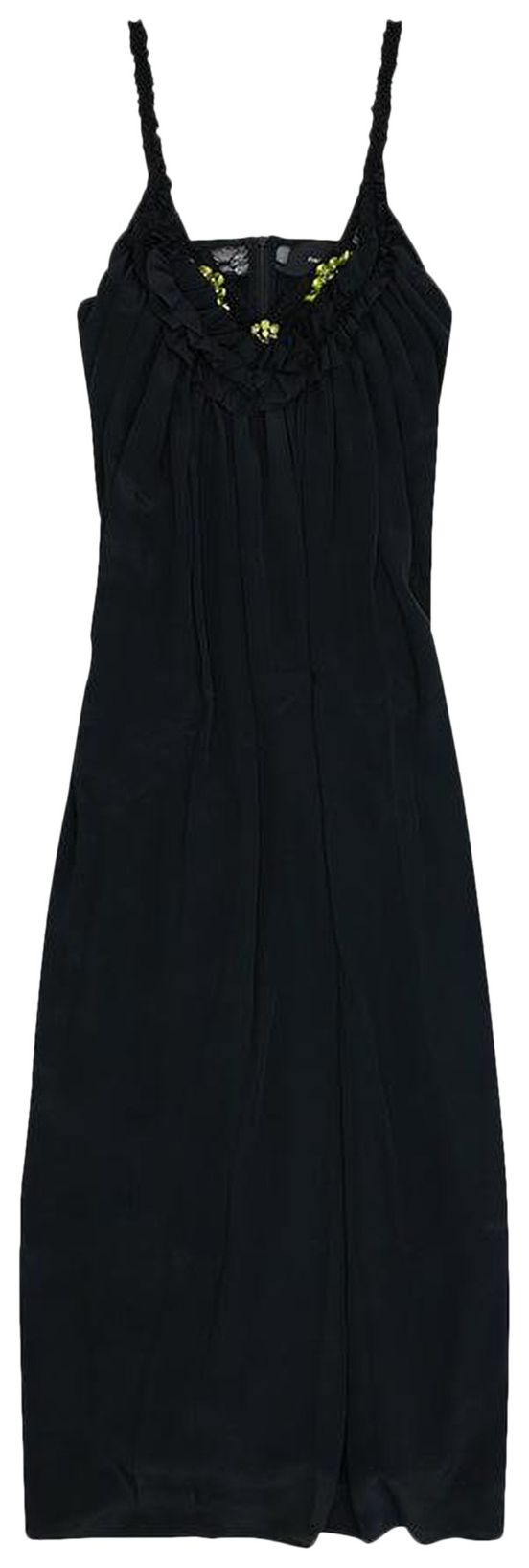 Simone Rocha Integrated Bra Tulip Dress Black