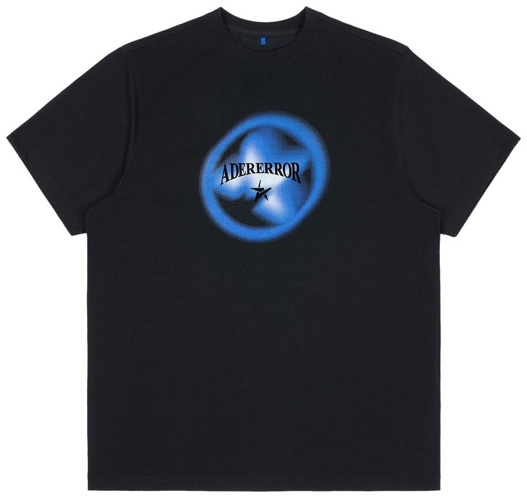 Ader Error Logo T Shirt Black