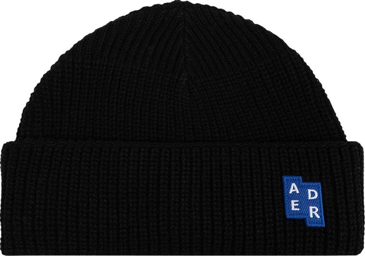 Ader Error Decal Logo Beanie Black