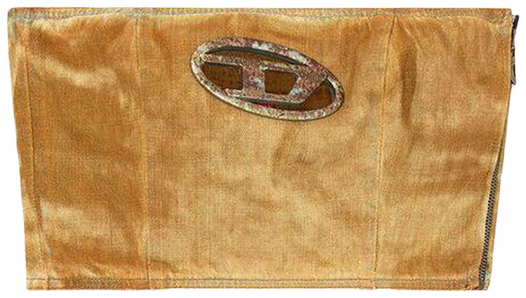 Diesel Denim Tube Top Light Brown