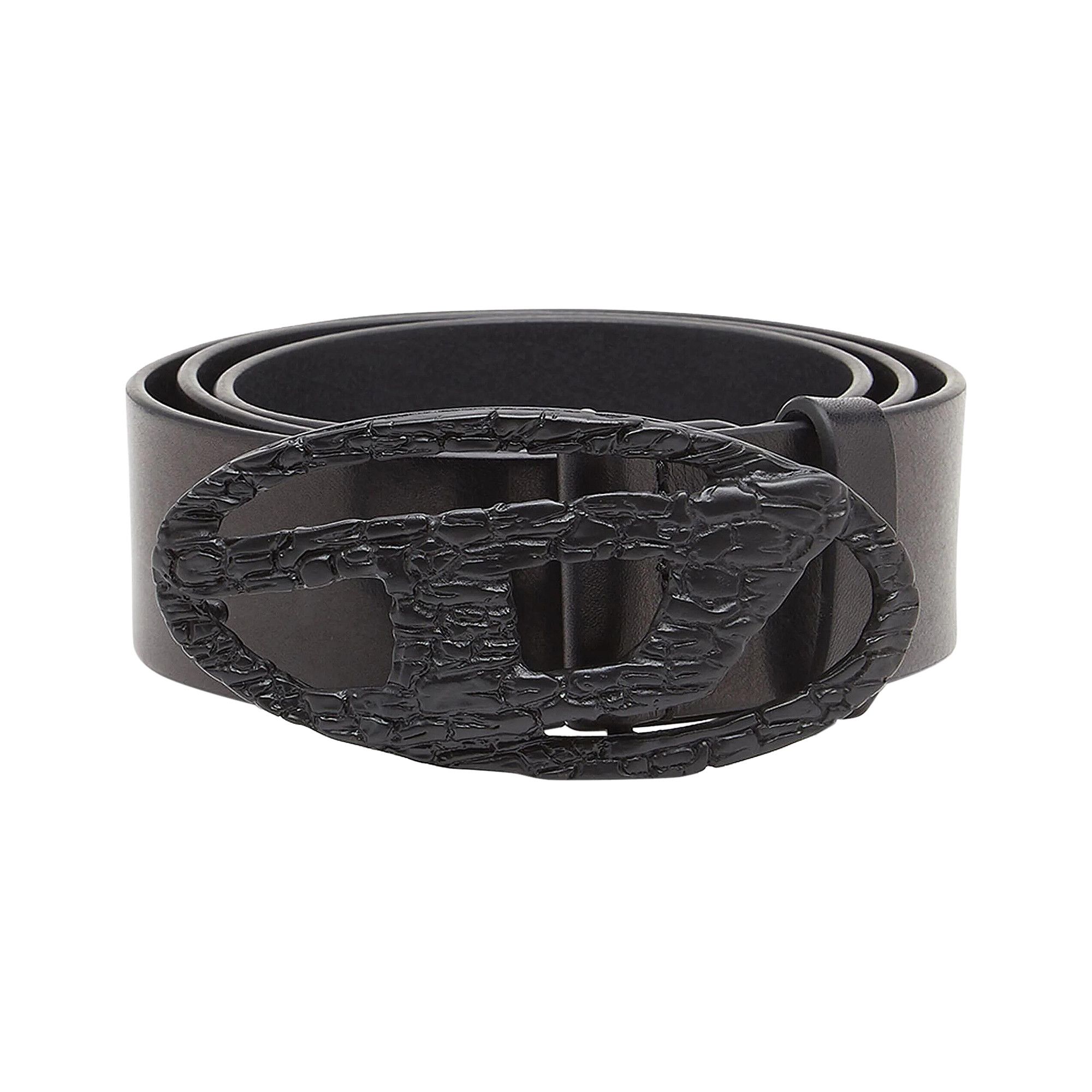 Buy Diesel B-1DR Buckle Belt 'Black' - X10257 P8043 T8013 | GOAT
