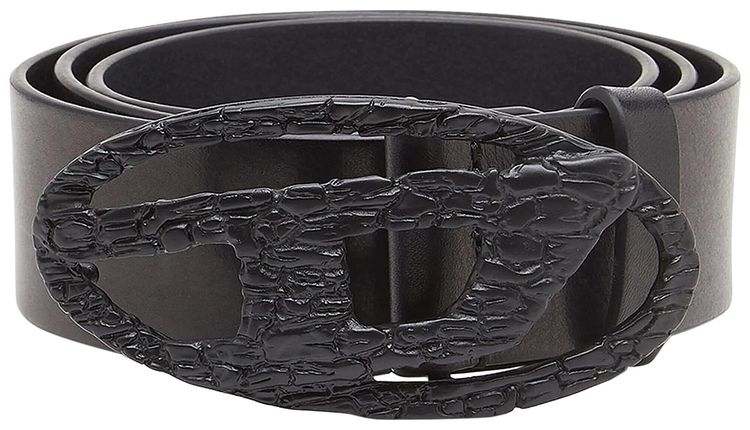 Diesel B 1DR Buckle Belt Black