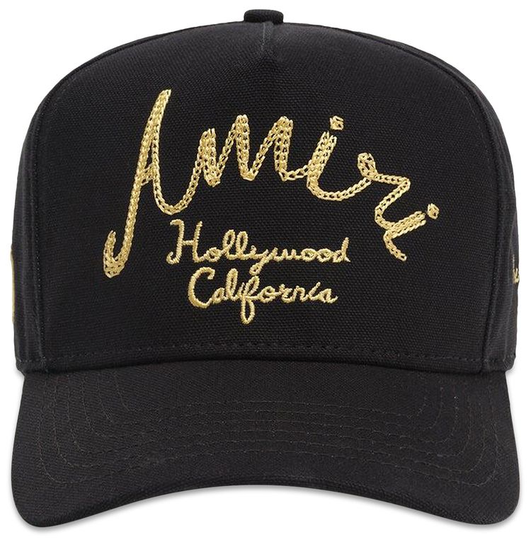 Amiri Hollywood Black & Pink Baseball cap adjustable CUTE!!!! Floss with this! Amiri amiri hollywood - Gem main image 3