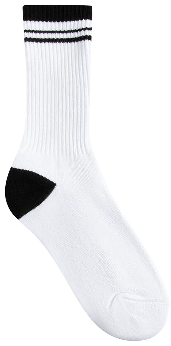 Amiri MA Quad Sock WhiteBlack