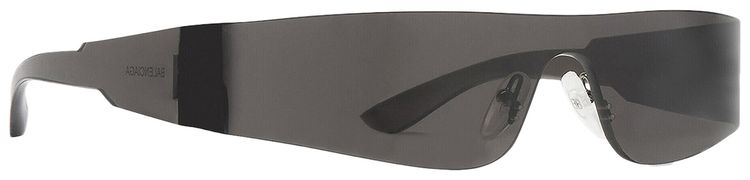 Balenciaga Mono Rectangle Sunglasses Black
