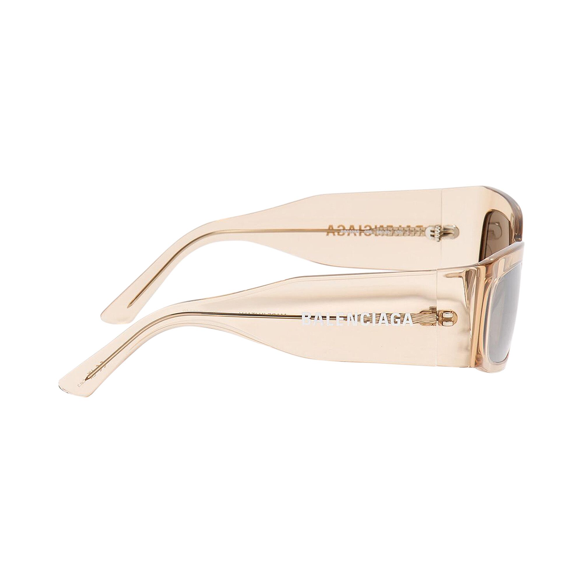 サングラス BALENCIAGA 'Paper Rectangle' sunglasses (773507T0039 5955) Balenciaga Paper rectangle sunglasses for Men - Black in UAE