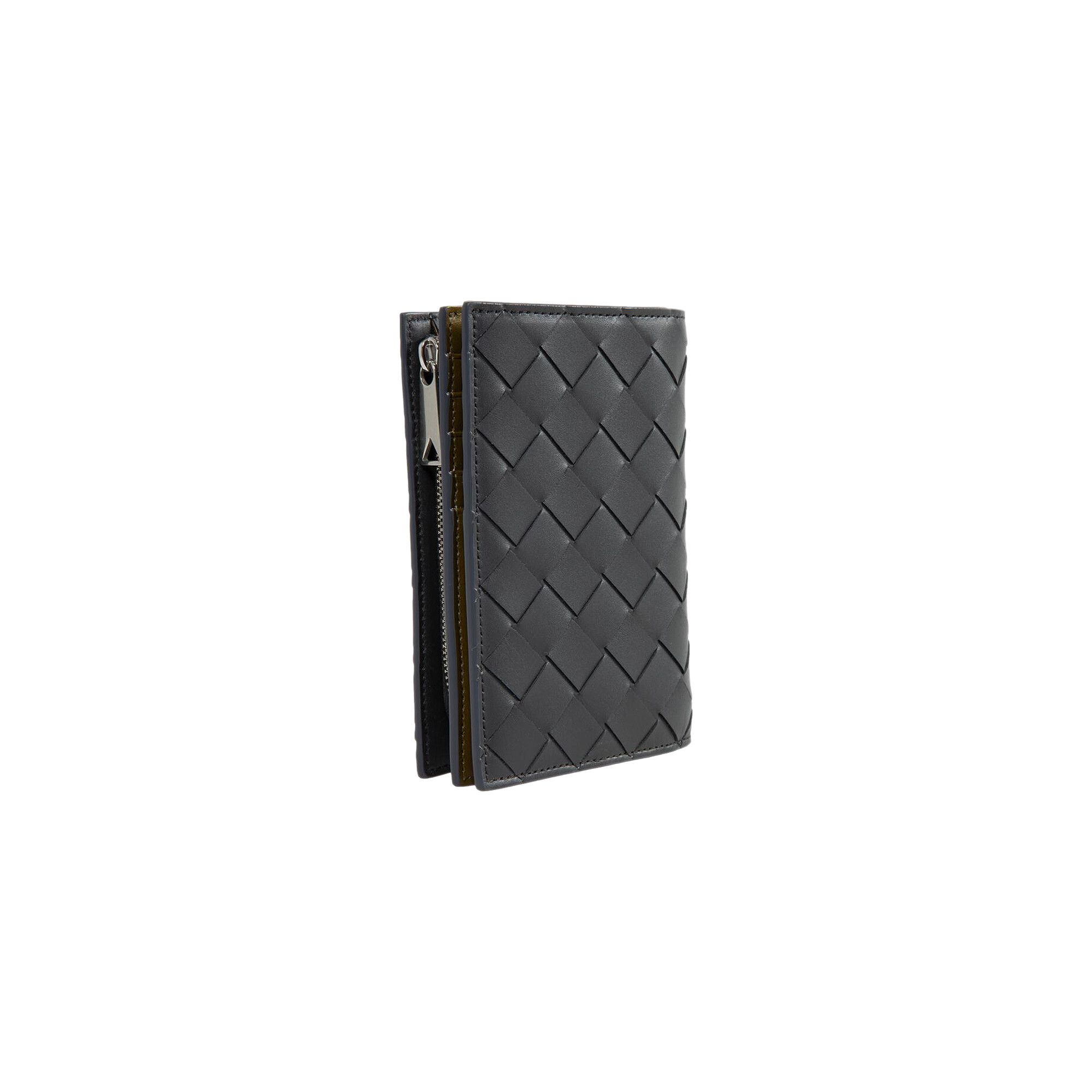Bottega Veneta Bifold Wallet 'Shadow/Olive Oil'