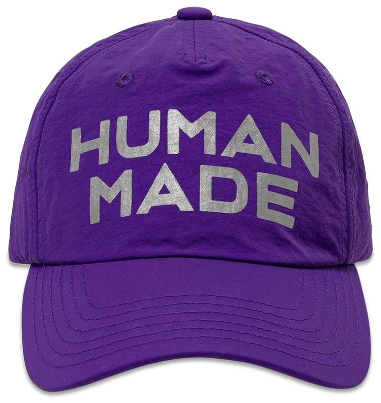 Human Made 5 Panel Nylon Cap Purple