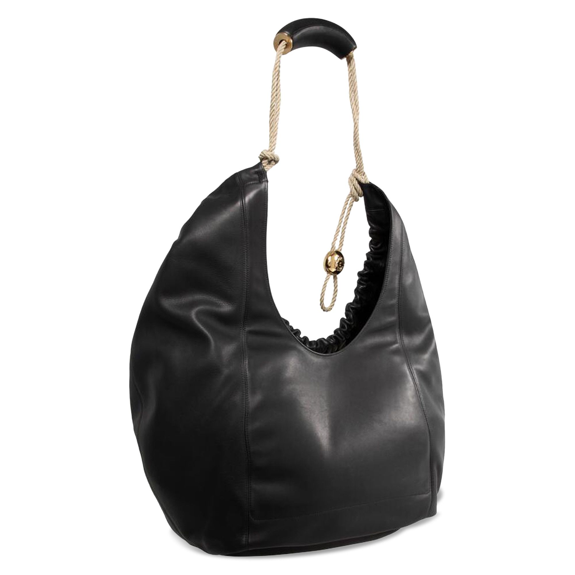 Buy Loewe XL Squeeze Bag 'Black' - A567CHMX05 1100 | GOAT