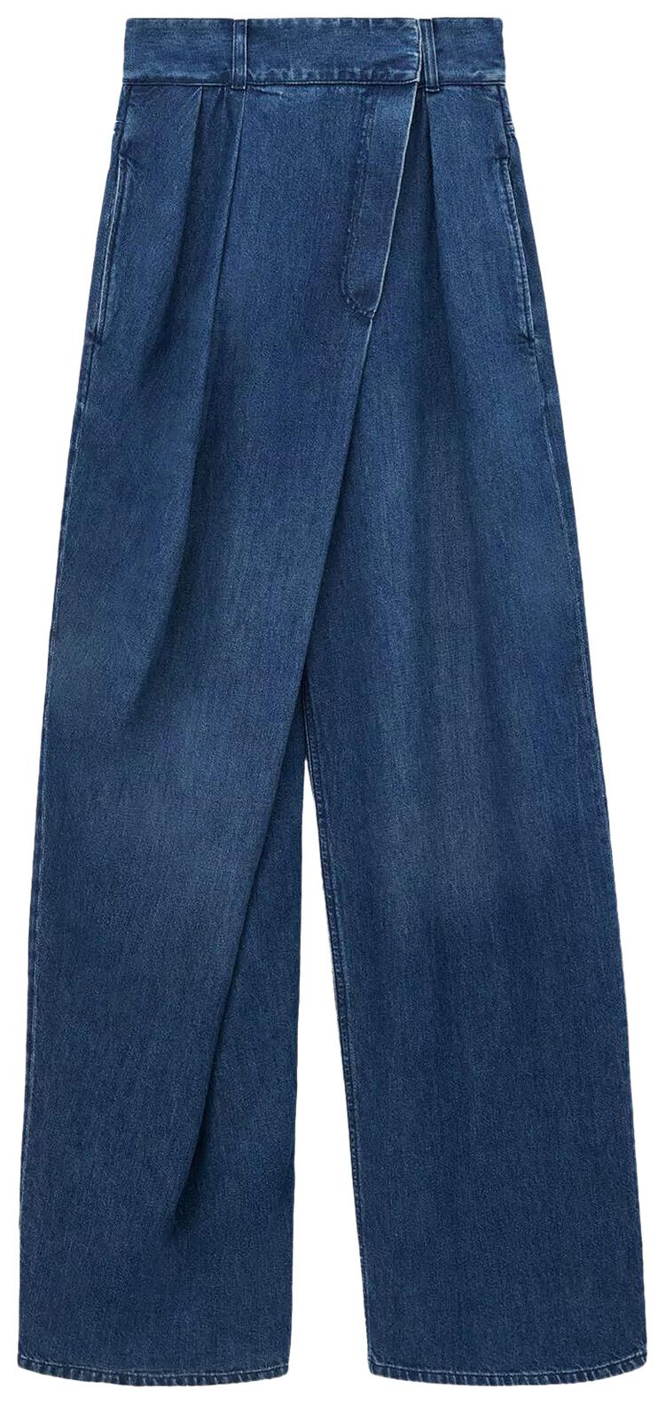 Loewe Wrap Jeans Washed Denim