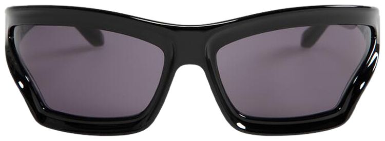 Loewe Arch Mask Sunglasses Shiny BlackSmoke
