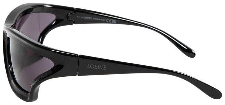 Loewe Arch Mask Sunglasses Shiny BlackSmoke