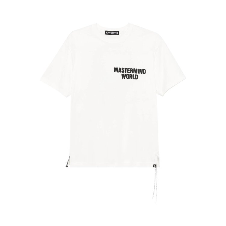 Mastermind Spray Paint Tee White