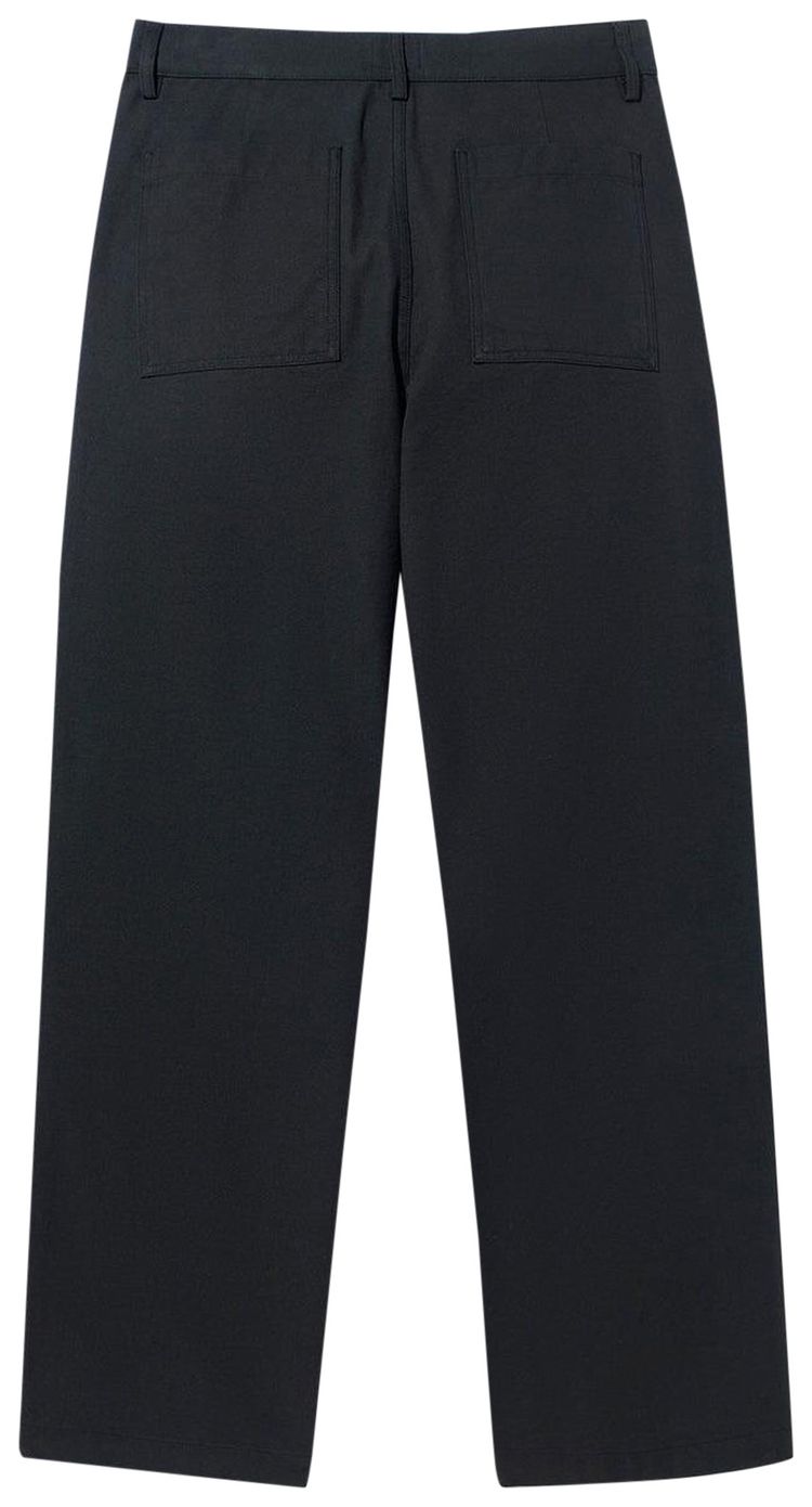 Noah Double Pleated Pants Black